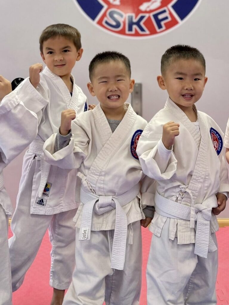 Tiny Ninjas class traditional shotokan karate in Oviedo, Florida