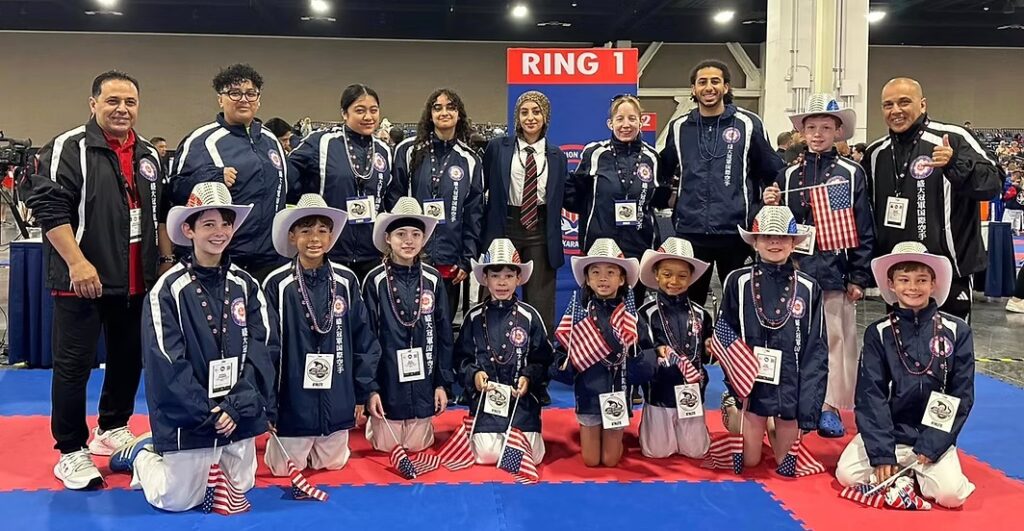 Grand Champions International Karate group photo at competition
